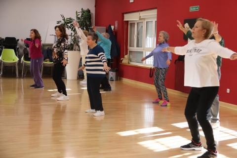 Taller de baile en línea en el Centro de Mayores