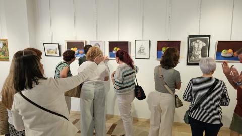 Asistentes a la exposición