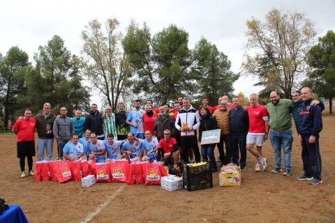 Foto conjunta tras el partido del 30 aniversario de Basida Manzanares