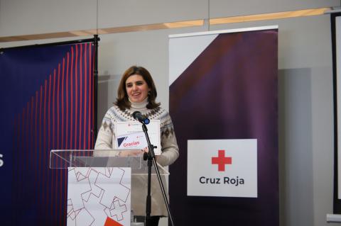 Ana Saray Vaquero, voluntaria de Manzanares reconocida