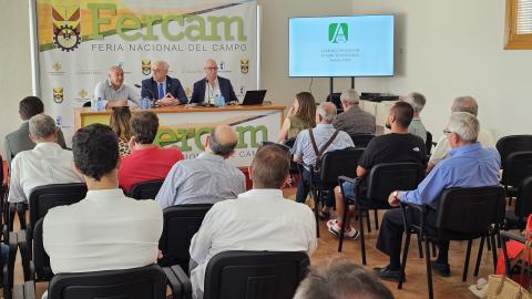 Acto de Asaja en la pasada edición de Fercam
