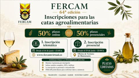 Inscripciones catas agroalimentarias Fercam 2026