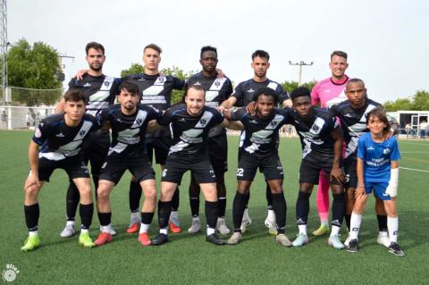Once titular del Manzanares CF en Noblejas