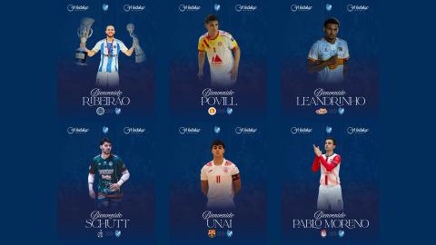 Fichajes 2026-27 (Quesos El Hidalgo Manzanares FS)