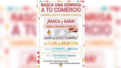 Campaña Rasca una sonrisa a tu comercio 2026