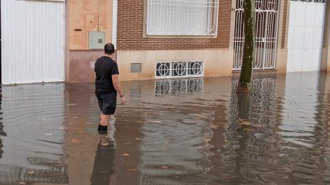 Calle Toledo en la tarde del domingo 4 de octubre