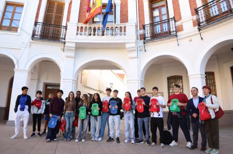Alumnado de Atessa (Italia) y del IES 'Sotomayor'