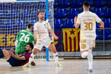 Barça-Quesos El Hidalgo Manzanares FS (Fotografía: Fútbol Club Barcelona)