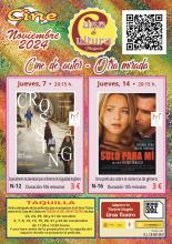 Cine noviembre 2024 en la Casa de Cultura