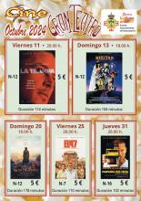 Cartelera del cine de octubre en el Gran Teatro