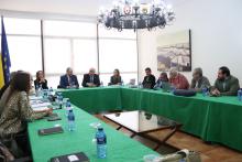 Reunión del Consejo de Dirección de la Consejería de Agricultura del Gobierno regional en Manzanares