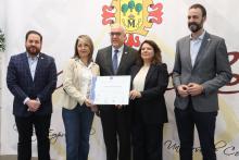 Renovación del distintivo SICTED al Parador de Manzanares, Cristalería Muñoz de Luna, Elegance y Yuntero Tienda Gourmet