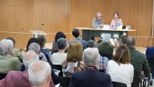 Presentación de la última novela de África Crespo