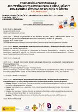 Formación 'Acompañamiento especializado a niños-as y adolescentes víctimas de violencia de género' en Manzanares
