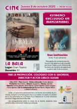 Estreno exclusivo de 'La bala' en Manzanares