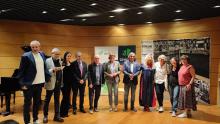 Foto conjunta al finalizar el acto de entrega de premios