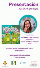 Cartel presentación libro infantil