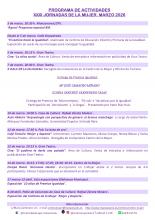 Programa de actos 8M 2026