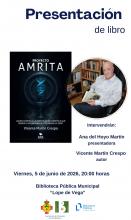 Cartel presentación de libro Vicente Martín Crespo