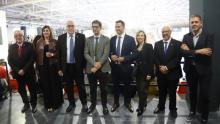 Presencia institucional en el España-Finlandia celebrado en el pabellón 'Manzanares Arena'