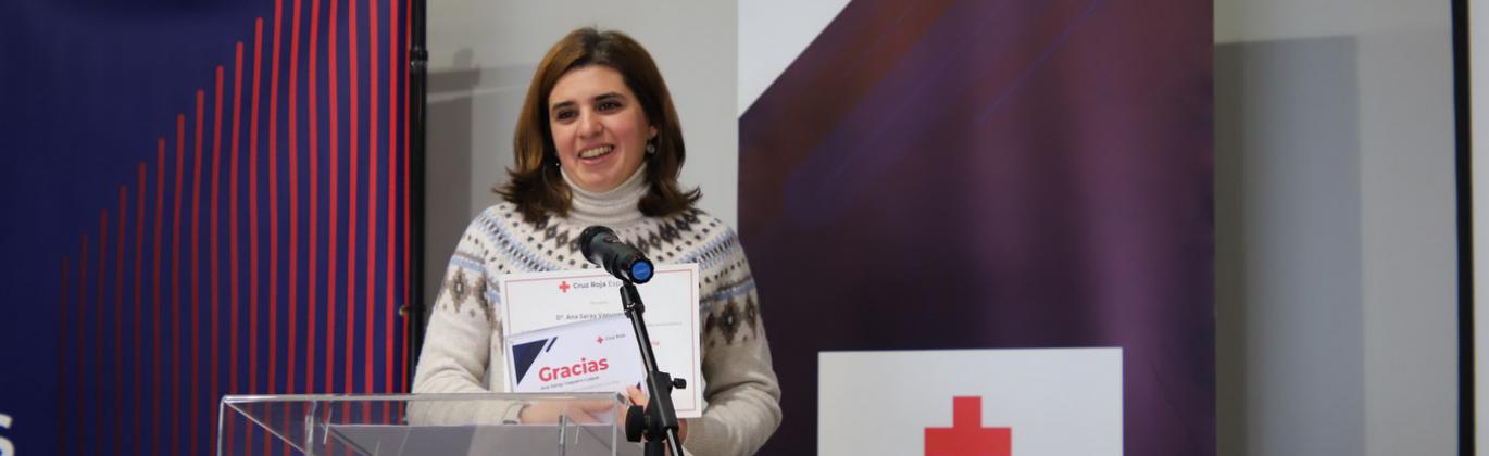 Ana Saray Vaquero, voluntaria de Manzanares reconocida