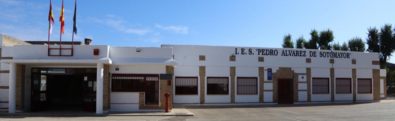 Fachada IES 'Pedro Álvarez de Sotomayor'