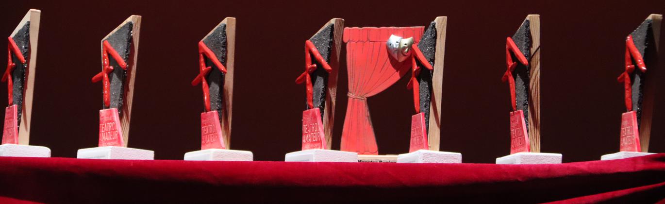 Trofeos de la Muestra de Teatro Amateur de Manzanares