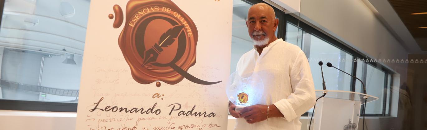Entrega del premio Esencia de Quijote 2026 a Leonardo Padura