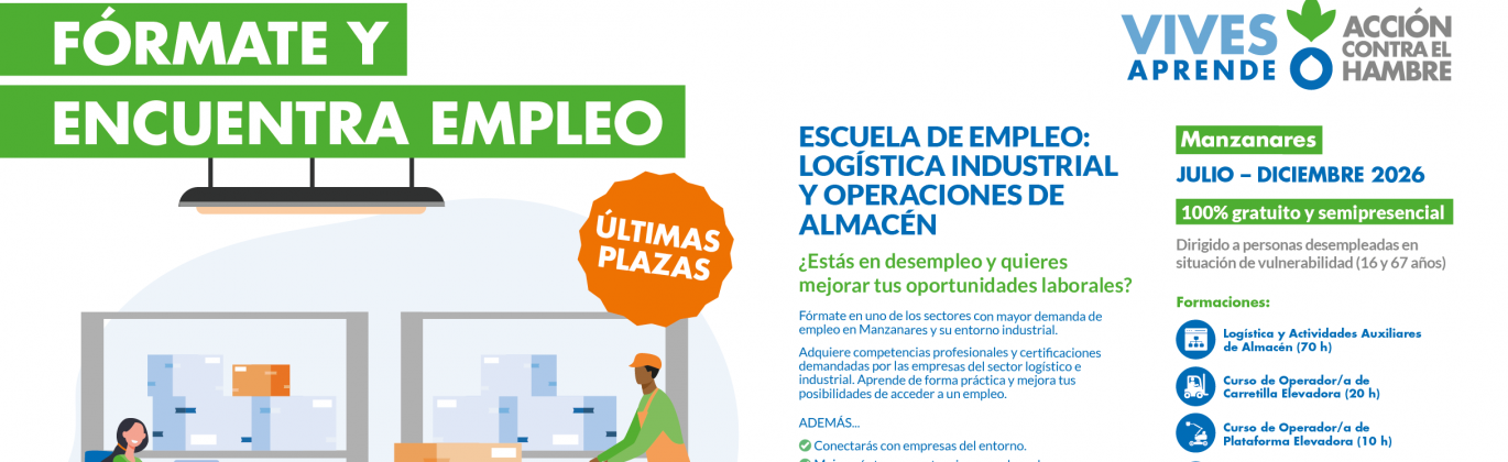 Escuela de Empleo 2026 - Acción contra el Hambre