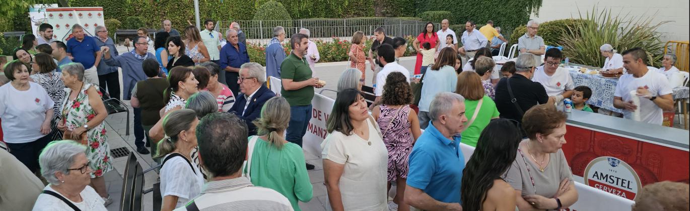 Imagen de la jornada de convivencia de la gala vecinal de San Blas en 2025