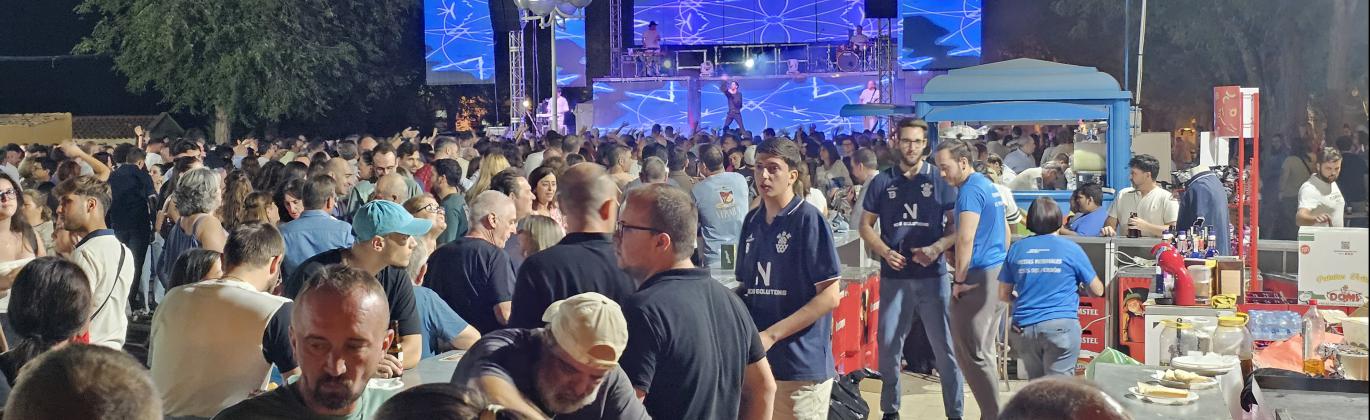 Verbena con orquesta en las fiestas de 2025
