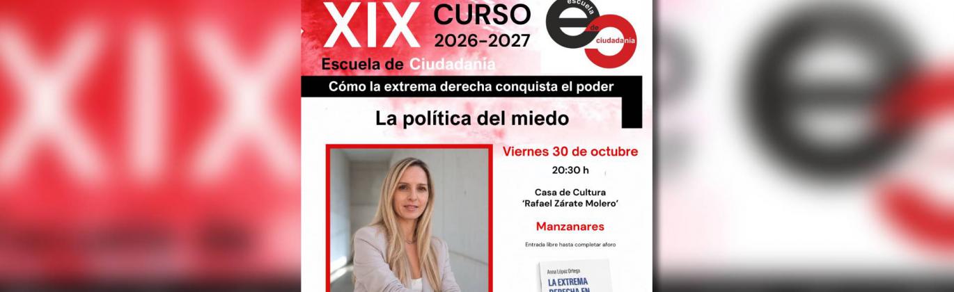 XIX Curso Escuela de Ciudadanía - Anna López