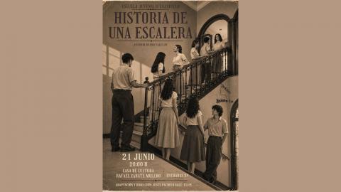 Embedded thumbnail for 'Historia de una escalera' - Escuela juvenil Lazarillo (42ª Muestra de Teatro Escolar 'Lazarillo')
